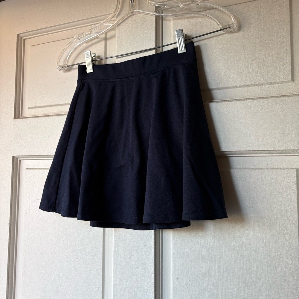 Place Classic Navy Blue Kids pleated uniform Skirt. SB3